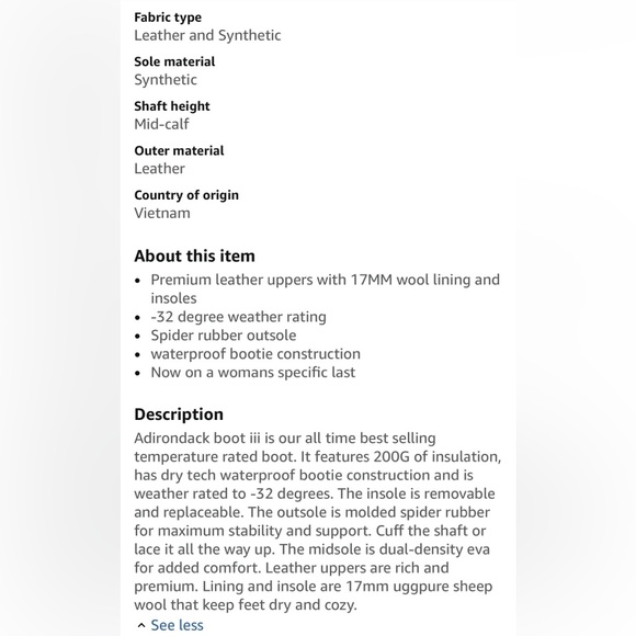 UGG Adirondack Winter Boots - Picture 7 of 8